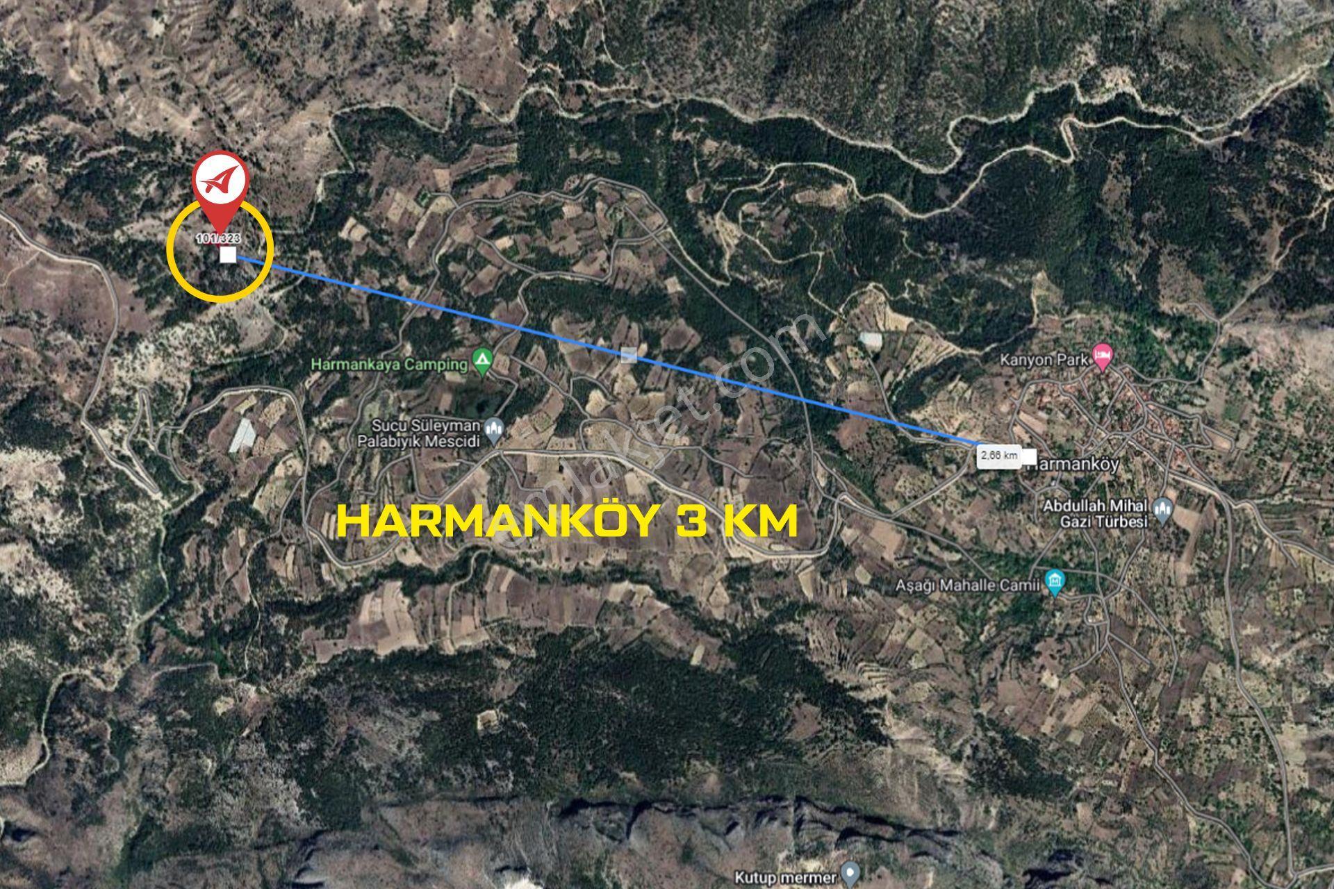 Bilecik İnhisar Harmanköy Satılık 2000m2 Bahçe - Görsel 20