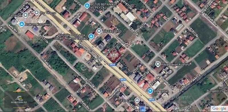 Alan Emlak Taflan'da Sinop Yoluna Cephe Satılık Arsa - Görsel 11