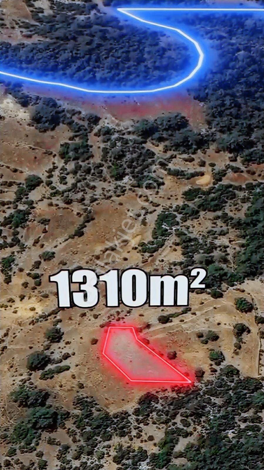 Mabel'den Muğla Menteşe Kıranda Yatırımlık 1310m2 Tarla