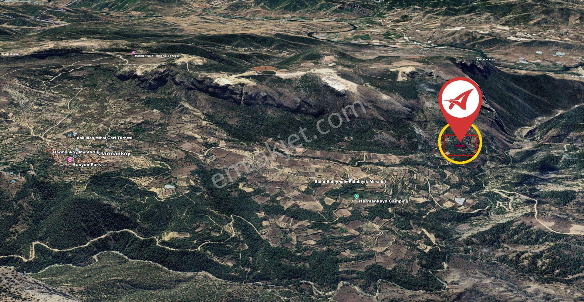 Bilecik-inhisar-harmanköy-satılık 3115m2 Tarla - Görsel 3