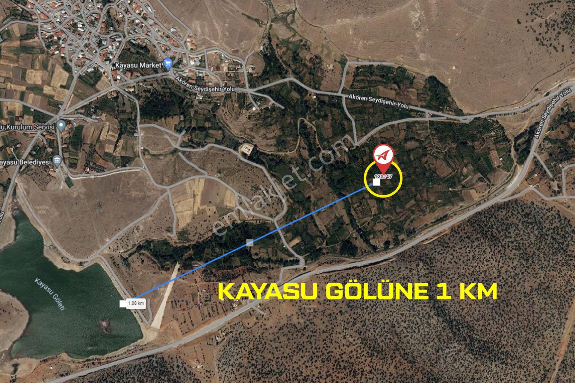 Konya Akgören Kayasu Satılık 224m2 Bahçe - Görsel 11