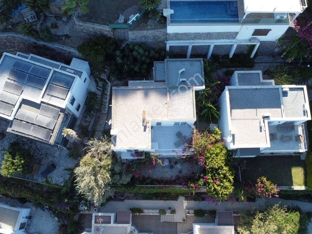 Bodrum Gündoğan Satılık Deniz Manzaralı Villa - Görsel 20