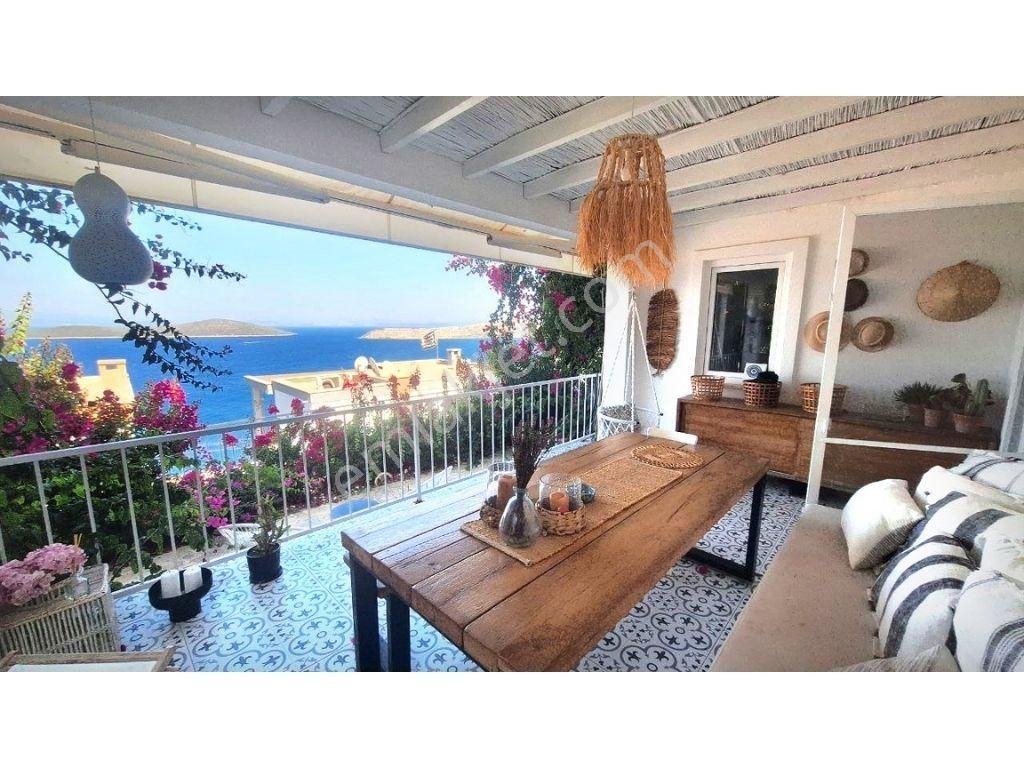 Bodrum Gündoğan Satılık Deniz Manzaralı Villa