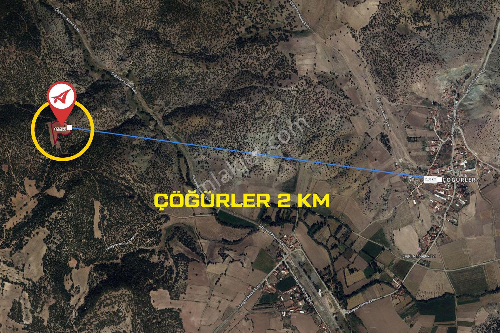 Kütahya Merkez Çöğürler Satılık 6781m2 Tarla - Görsel 11