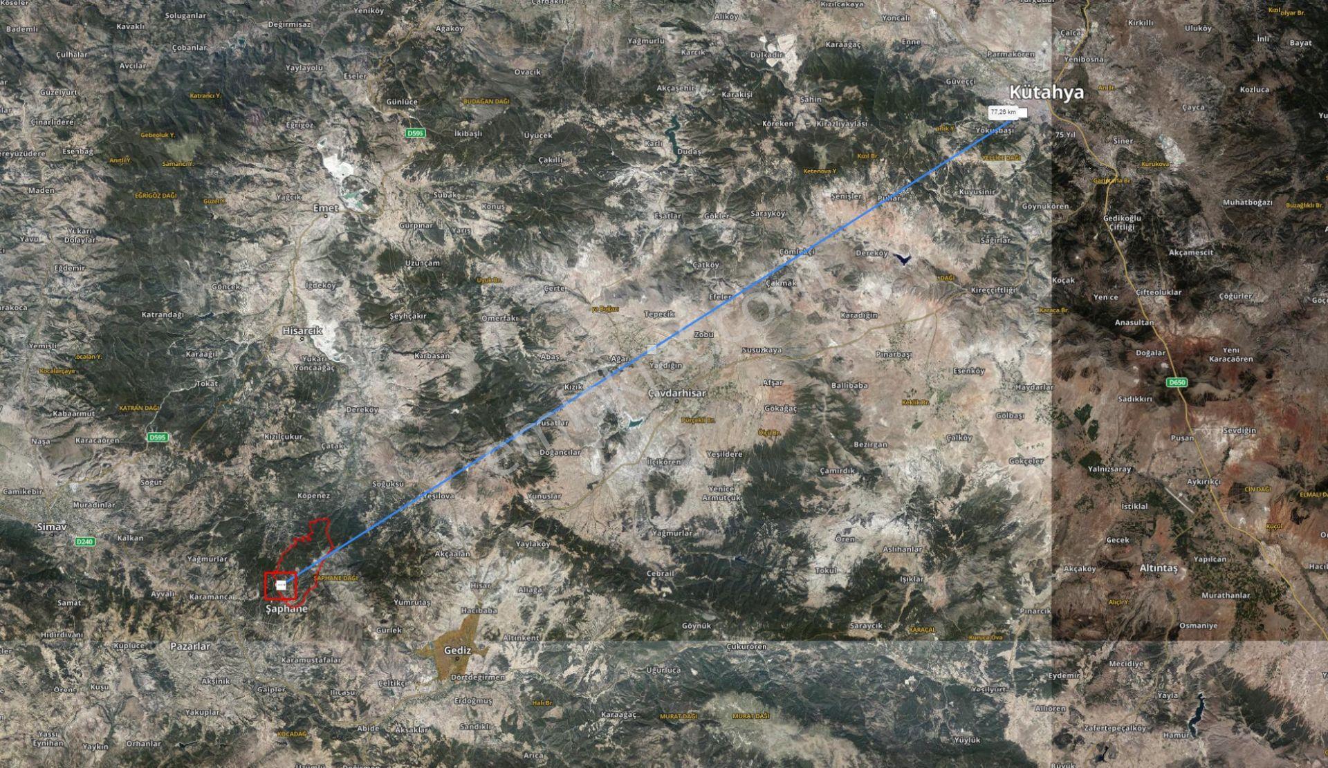 Kütahya Şaphane Subaşı Satılık 164 M2 Tarla - Görsel 22