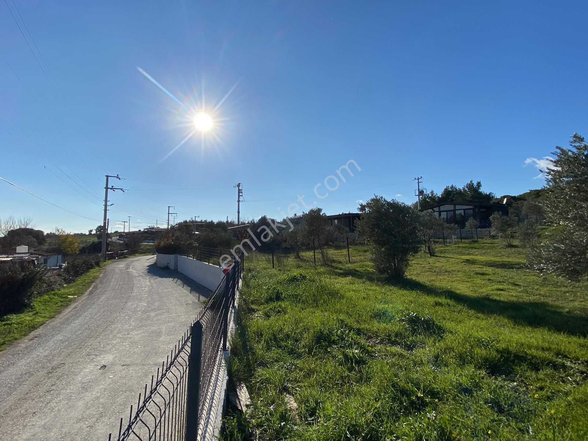 Urla Ovacık’ta Asfalt Yola Cephe Satılık Bahçe - Görsel 13