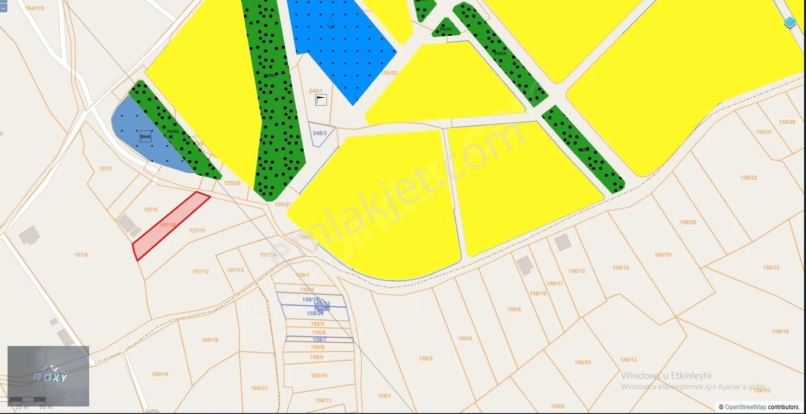 Roxy Group'tan Sarısalkım'da İmar Bitişiği Tek Tapu Arazi!!! - Görsel 2