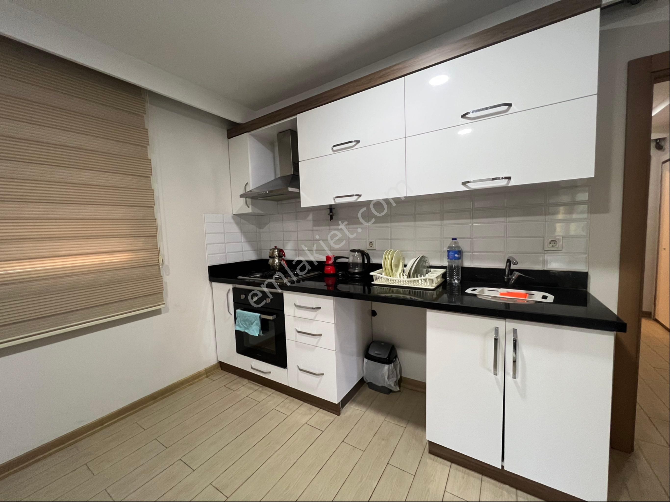 1+1 Çok Geniş, Eşyalı, Balkonlu – Havuzlu Site İçinde - Görsel 9