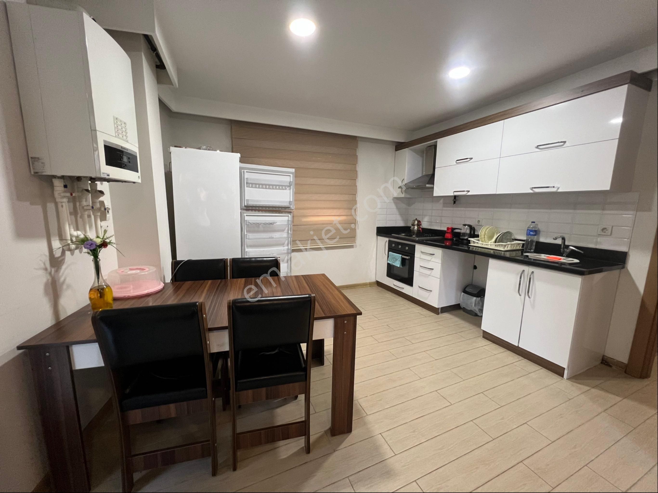 1+1 Çok Geniş, Eşyalı, Balkonlu – Havuzlu Site İçinde - Görsel 7