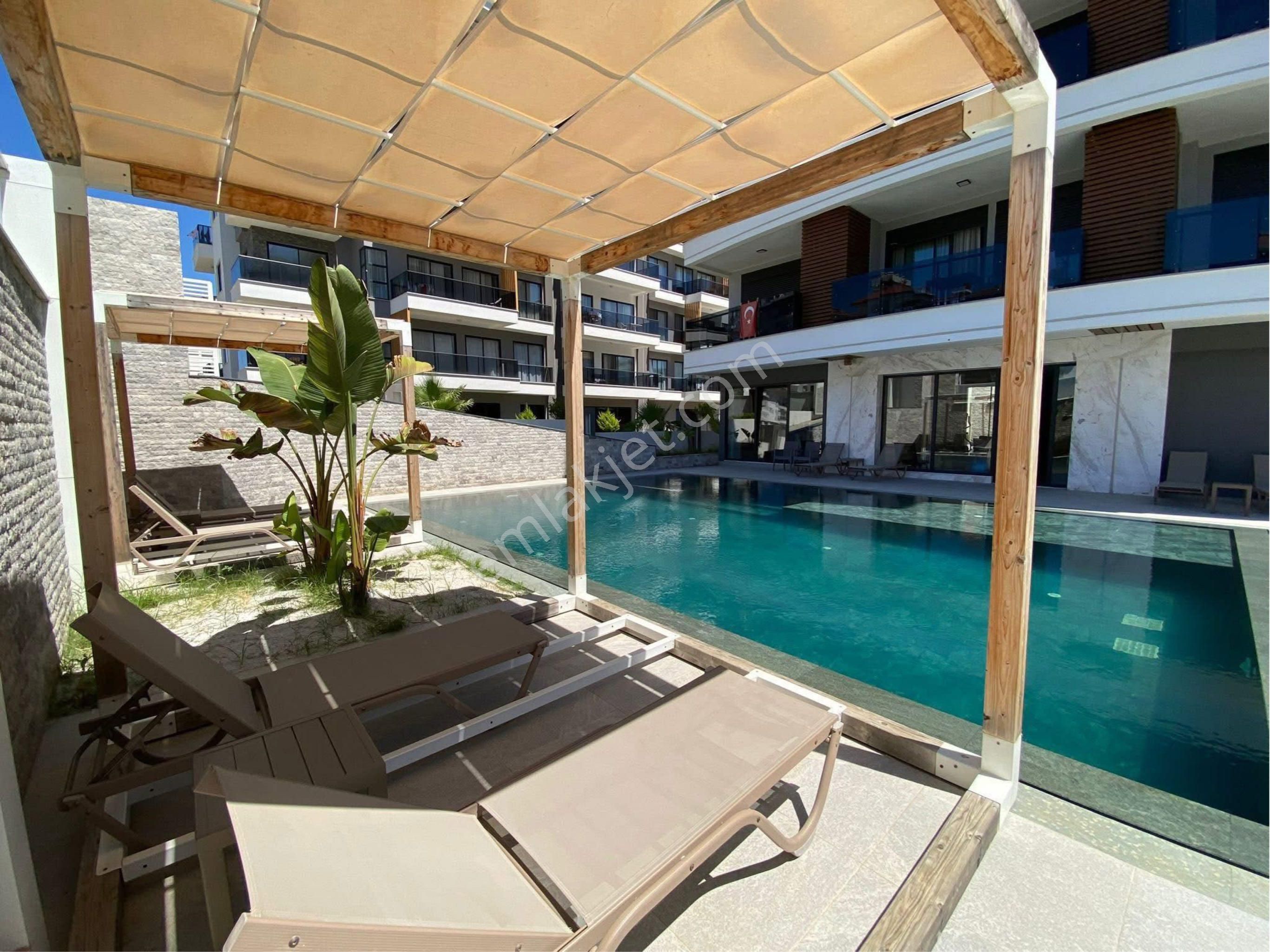 Kiralık 1+1 Eşyalı Deniz Manzaralı Daire - Görsel 19