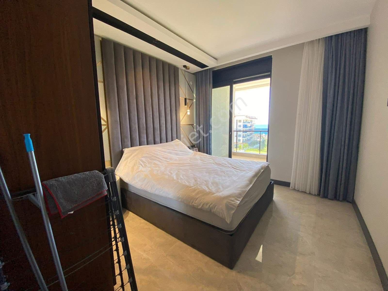 Kiralık 1+1 Eşyalı Deniz Manzaralı Daire - Görsel 28