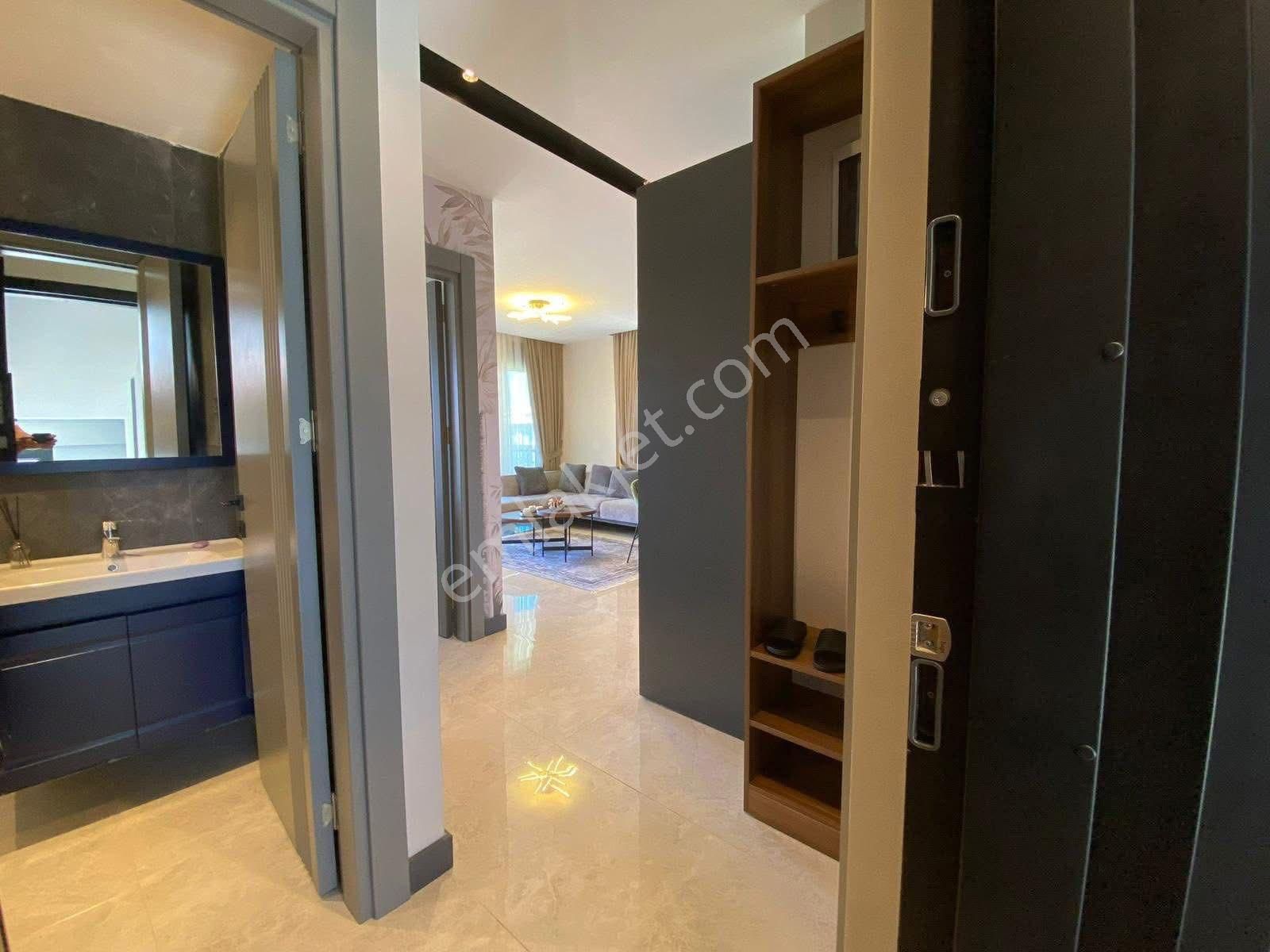 Kiralık 1+1 Eşyalı Deniz Manzaralı Daire - Görsel 20