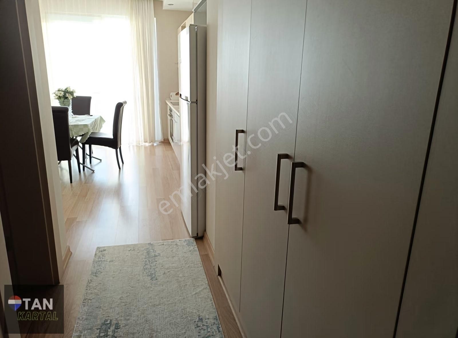 Evora İstanbul D Parsel 1+1 Full Eşyalı Deniz Manzaralı - Görsel 17