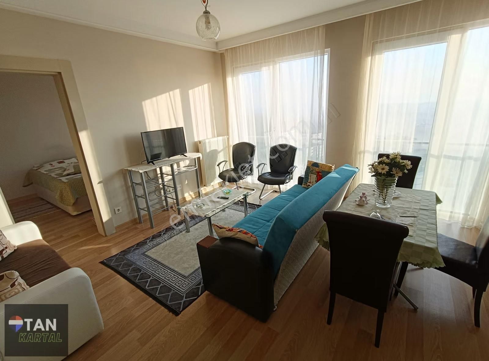 Evora İstanbul D Parsel 1+1 Full Eşyalı Deniz Manzaralı - Görsel 14