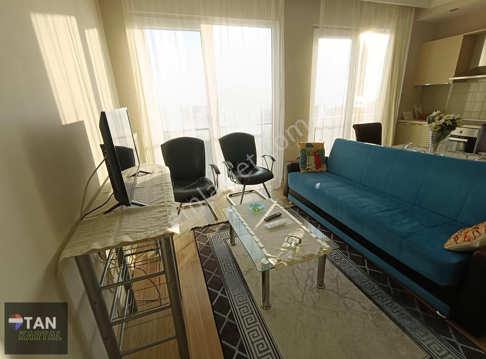 Evora İstanbul D Parsel 1+1 Full Eşyalı Deniz Manzaralı - Görsel 18