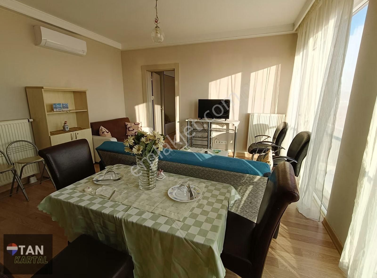 Evora İstanbul D Parsel 1+1 Full Eşyalı Deniz Manzaralı - Görsel 21