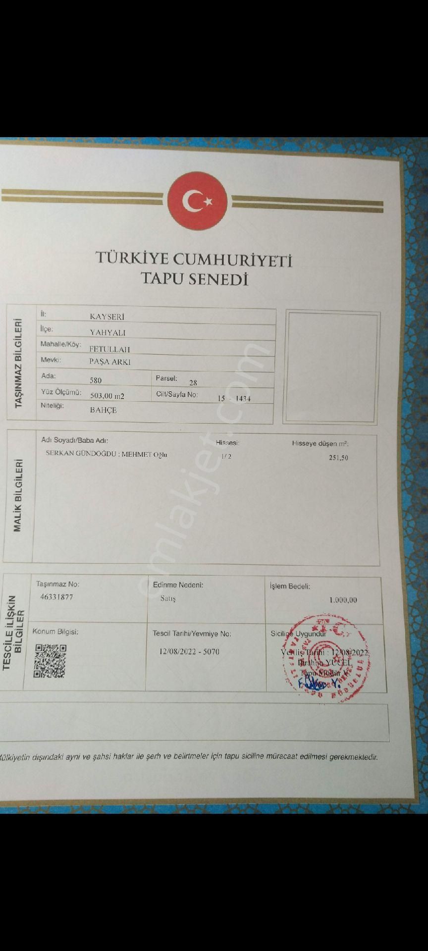 Fetullah Mah. Yerleşim Yerlerine Çok Yakın Hobi Bahçesi - Görsel 7