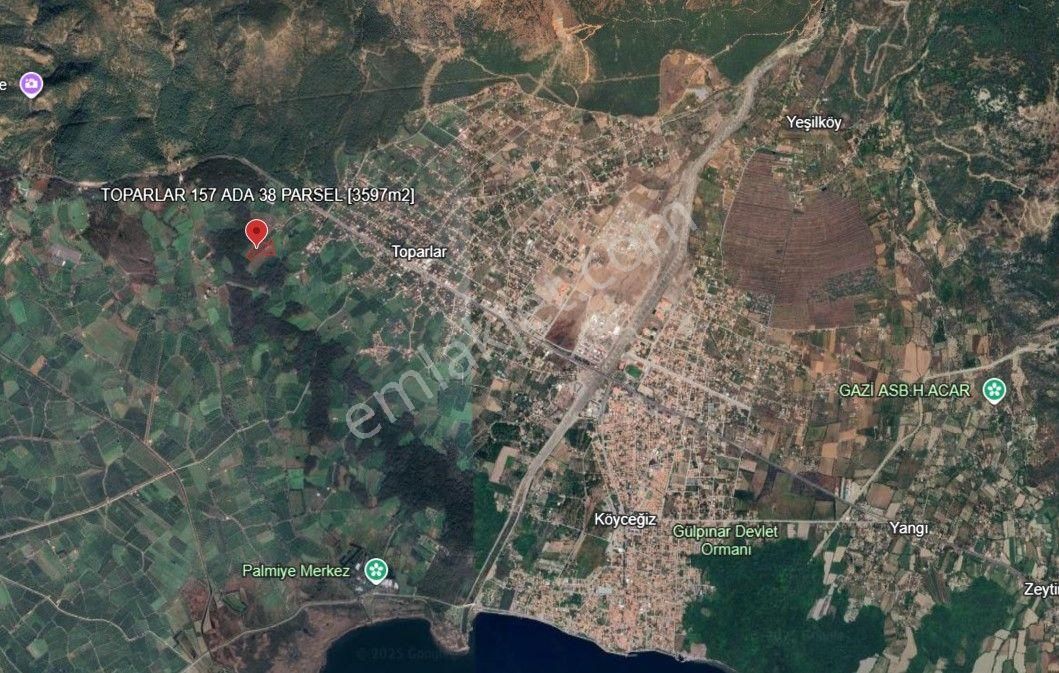 Rota'dan Toparlar'da 3597m2 Acil Satılık Kelepir Tarla - Görsel 3