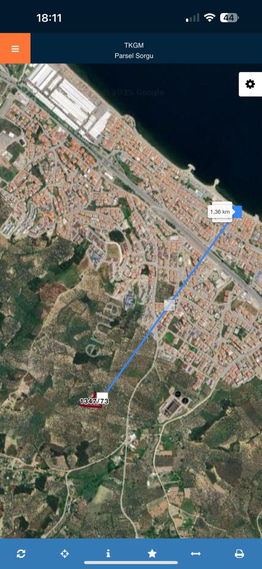 Bursa Mudanya Ömerbey Mh İmara Yakın Satılık 5693 M2 Zeytinlik - Görsel 5