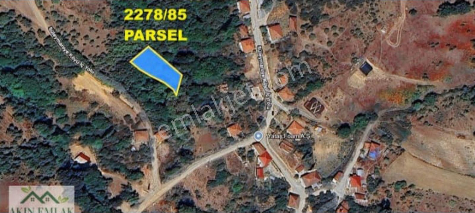 İznik Akın Emlak Danışmanlığından Süleymaniye Mahallesinde İmarlı Satılık Arsa - Görsel 2