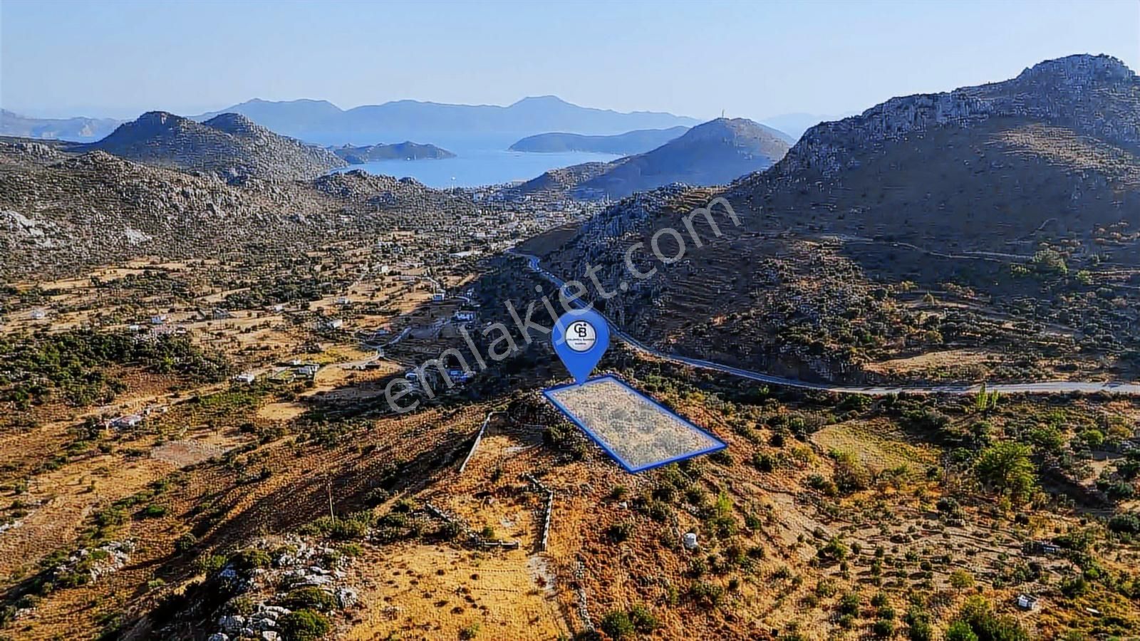 Cb Marina'dan Marmaris Bozburun Yeşilova'da 2731m2 Satılık Tarla - Görsel 2