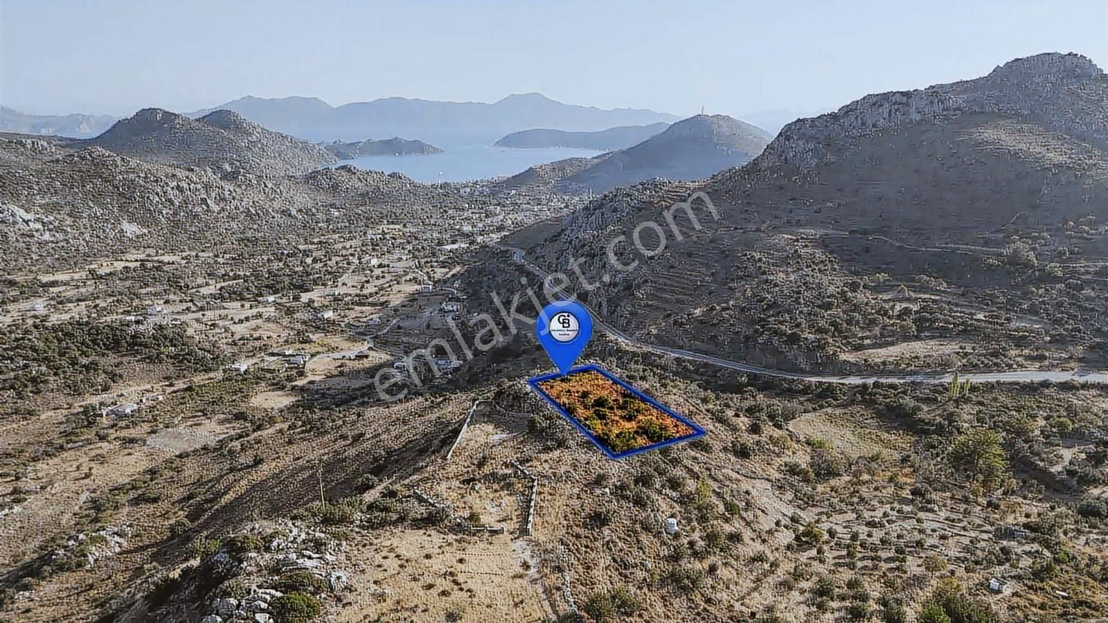 Cb Marina'dan Marmaris Bozburun Yeşilova'da 2731m2 Satılık Tarla - Görsel 13