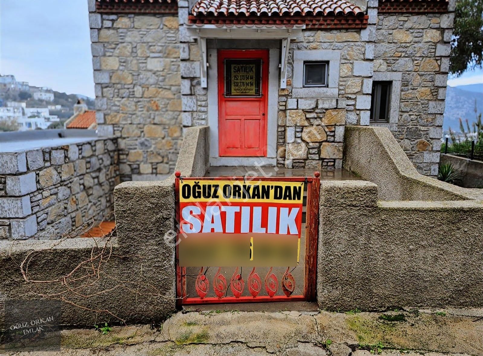 Bodrum Yakaköy De Site İçinde Müstakil Taş Villa - Görsel 10