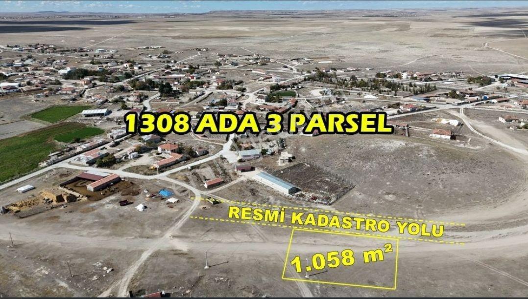 Cihanbeyli Karatepe Mahallesinde 1.058 M² Müstakil İmarlı Arsa