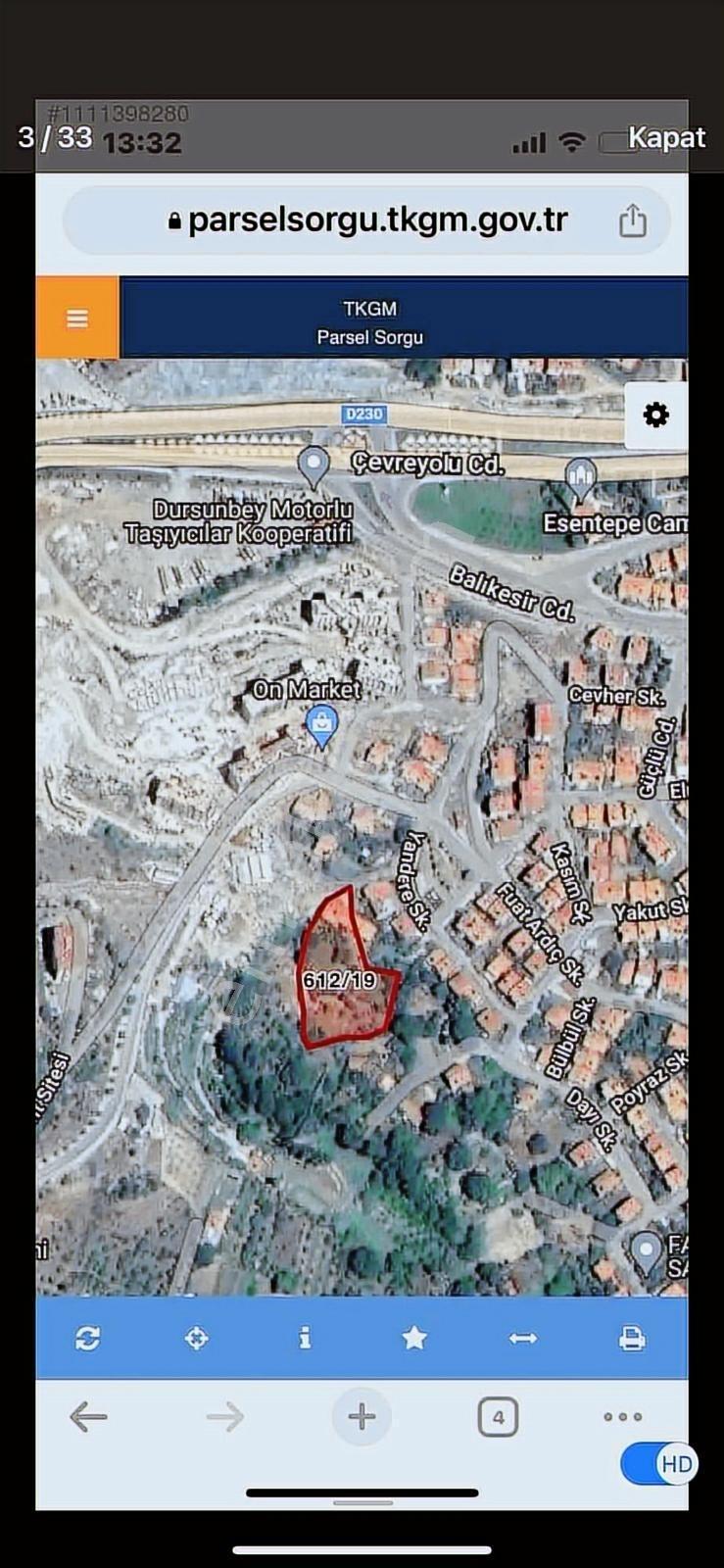 Merkezde 35 Dairelik Arsa. Tek Tapu .kat Karşılığı Olur. - Görsel 13