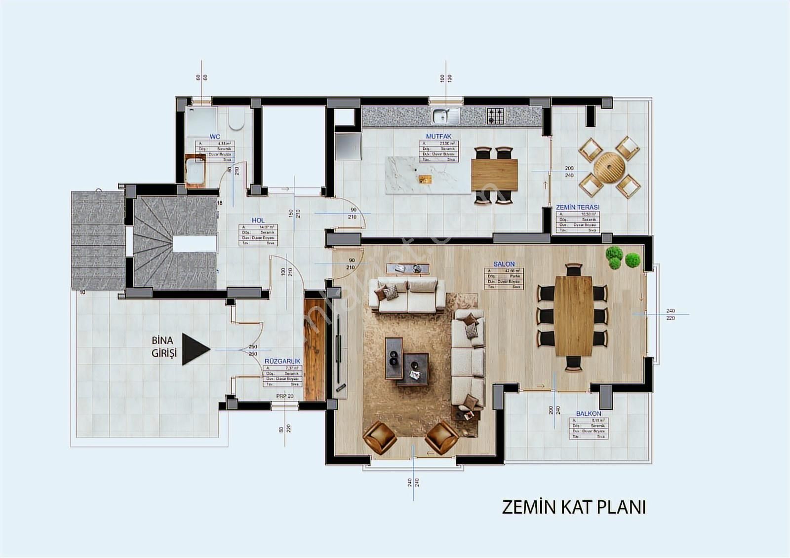 Mir'den Balıkesir'de Benzersiz Kapalı Havuzlu Villa Projesi - Görsel 34