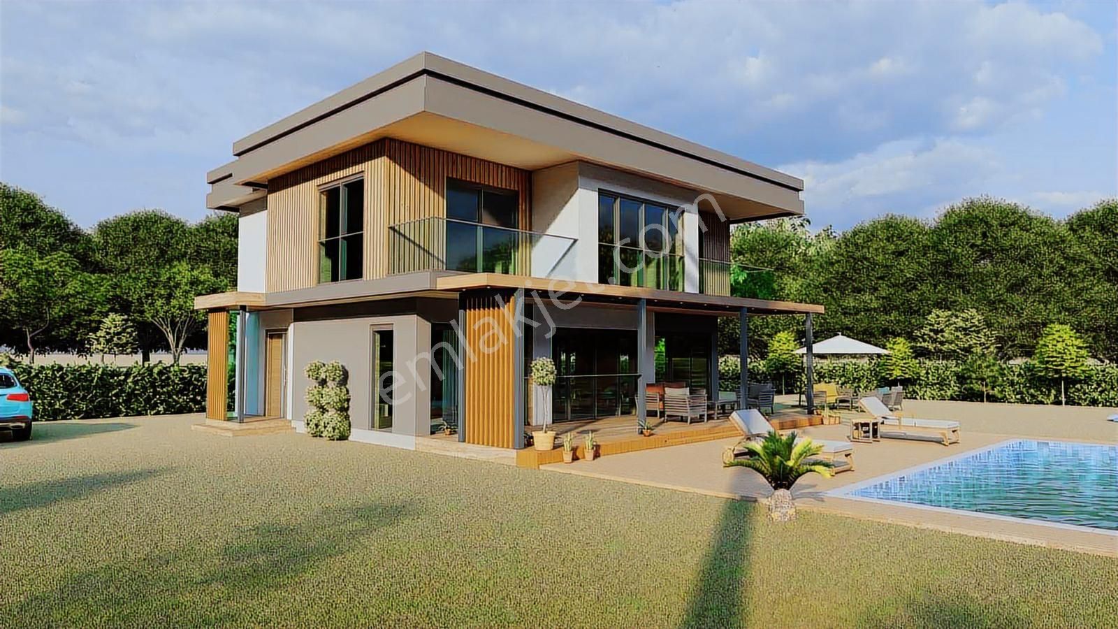 Ev-kur Emlaktan Kuşadası Davutlar'da 600 M2 Satılık Villa Arsası