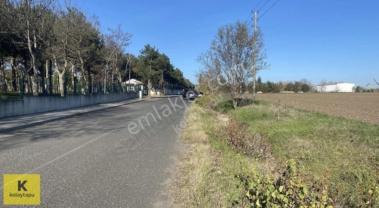 Kolaytapu Lüleburgaz Edirne Bayırı Ticari İmarlı Satılık Arsa - Görsel 9