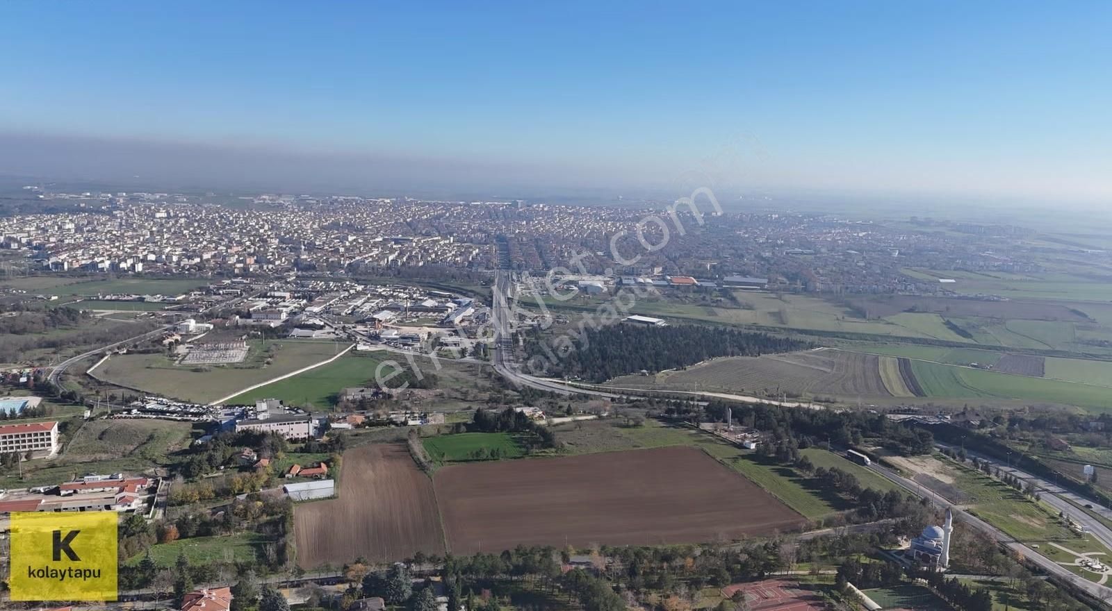 Kolaytapu Lüleburgaz Edirne Bayırı Ticari İmarlı Satılık Arsa - Görsel 10