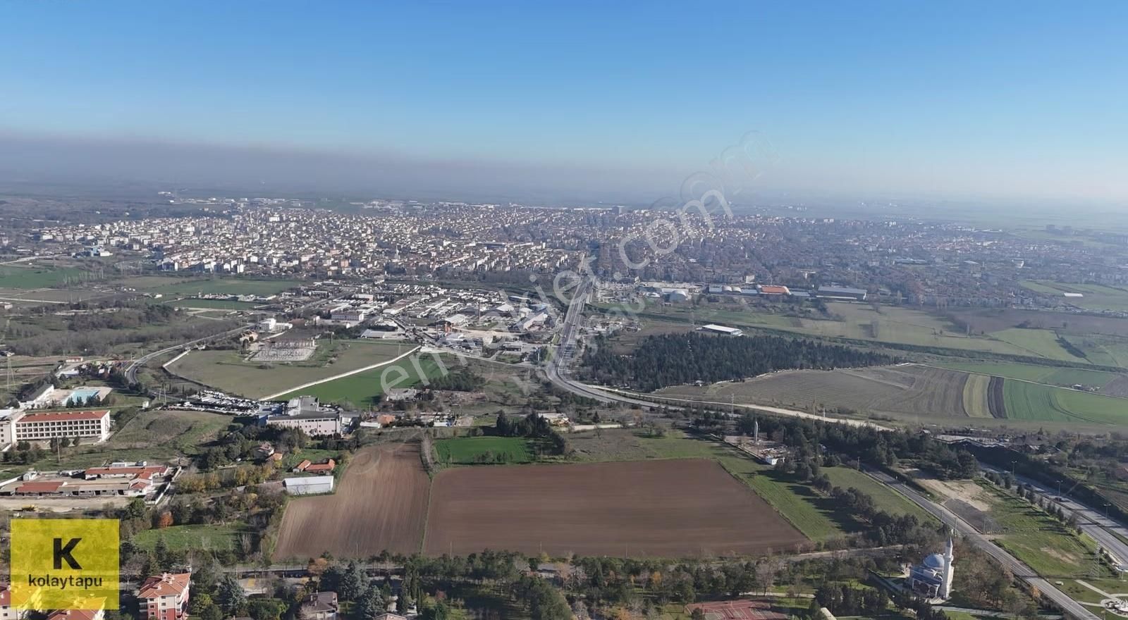 Kolaytapu Lüleburgaz Edirne Bayırı Ticari İmarlı Satılık Arsa - Görsel 14