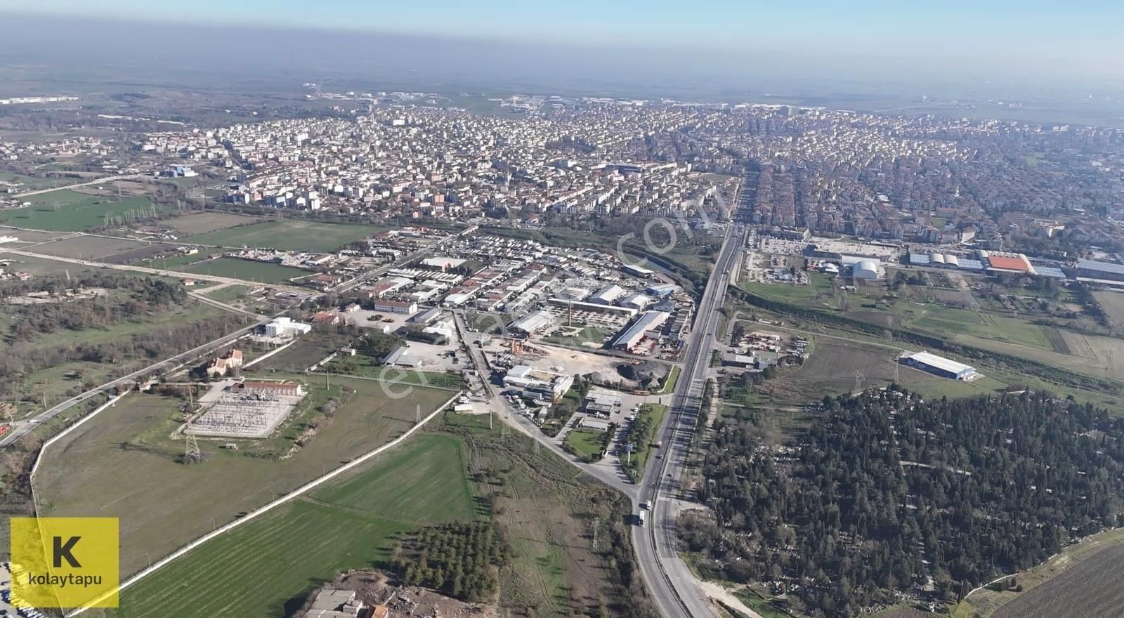 Kolaytapu Lüleburgaz Edirne Bayırı Ticari İmarlı Satılık Arsa - Görsel 6