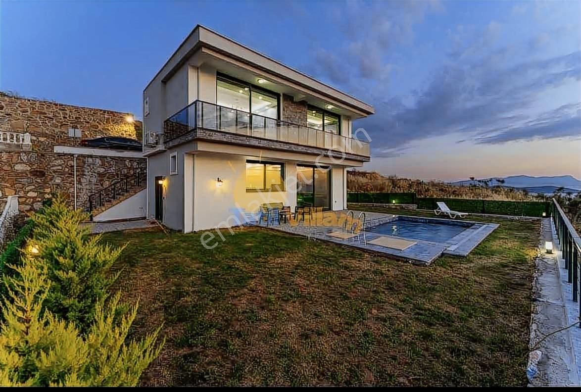Milas Adabüküde Deniz Manzaralı Satılık Villa - Görsel 10