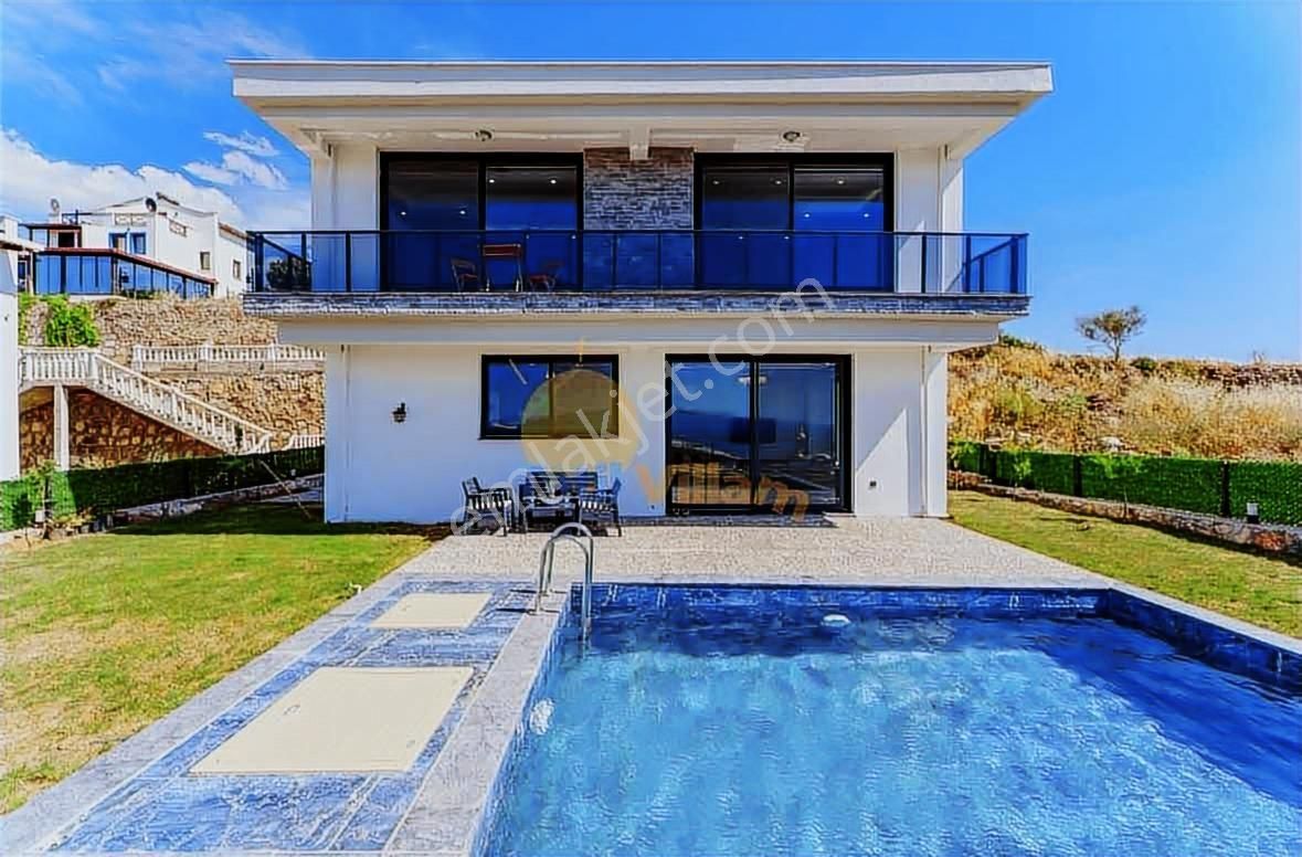 Milas Adabüküde Deniz Manzaralı Satılık Villa - Görsel 3