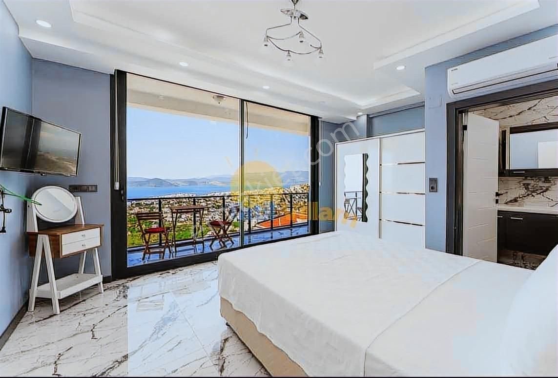 Milas Adabüküde Deniz Manzaralı Satılık Villa - Görsel 5