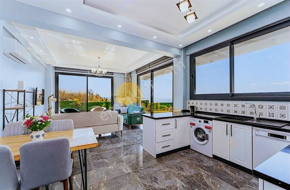 Milas Adabüküde Deniz Manzaralı Satılık Villa - Görsel 14