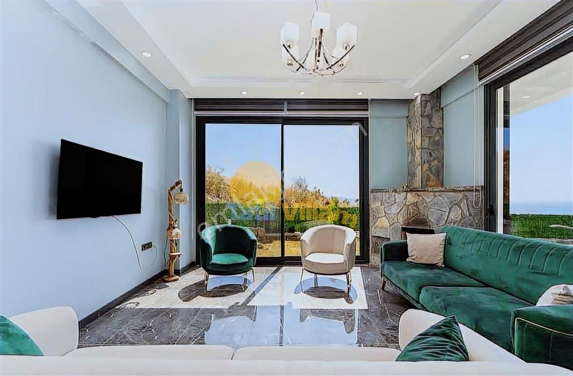 Milas Adabüküde Deniz Manzaralı Satılık Villa - Görsel 13