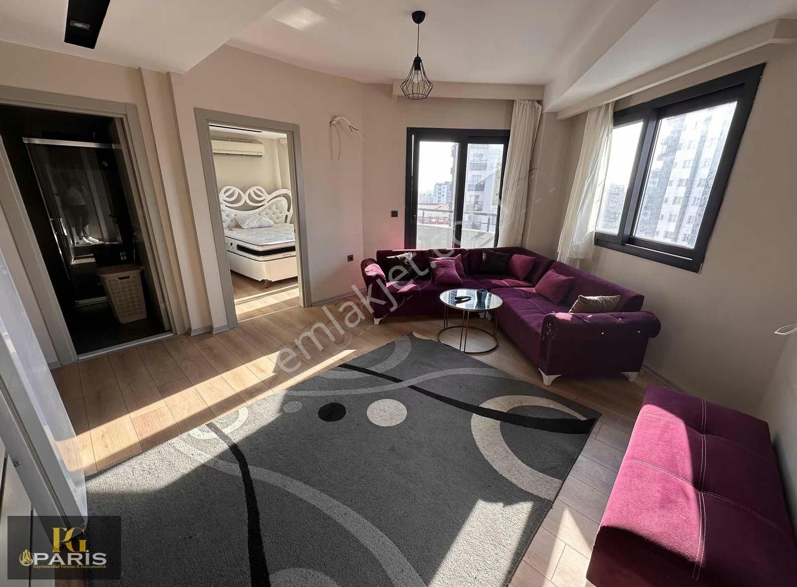 Paris'ten Osmangazi'de Elit Rezidans'da Eşyalı 1+1 Kiralık Daire - Görsel 13