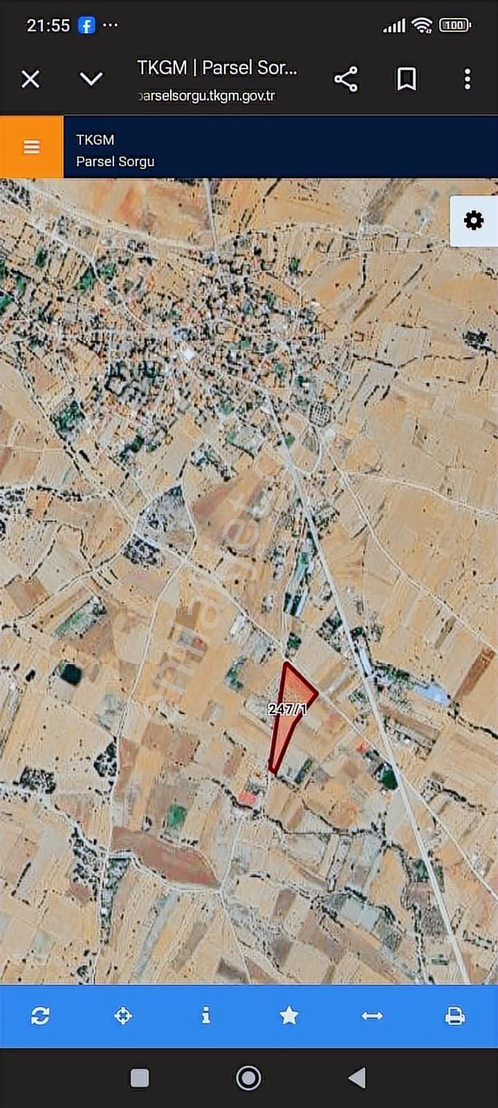 Akyar Mah.yola Cephe İştemeye Uygun 17.162 M2 Satılık Tarla
