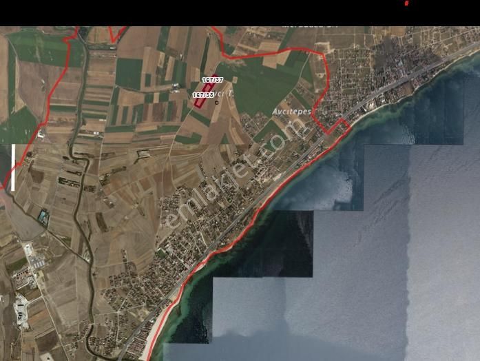 M.ereğlisi Sultanköy'de C.topel Cad. Cepheli 20 Dönüm Satılık - Görsel 2