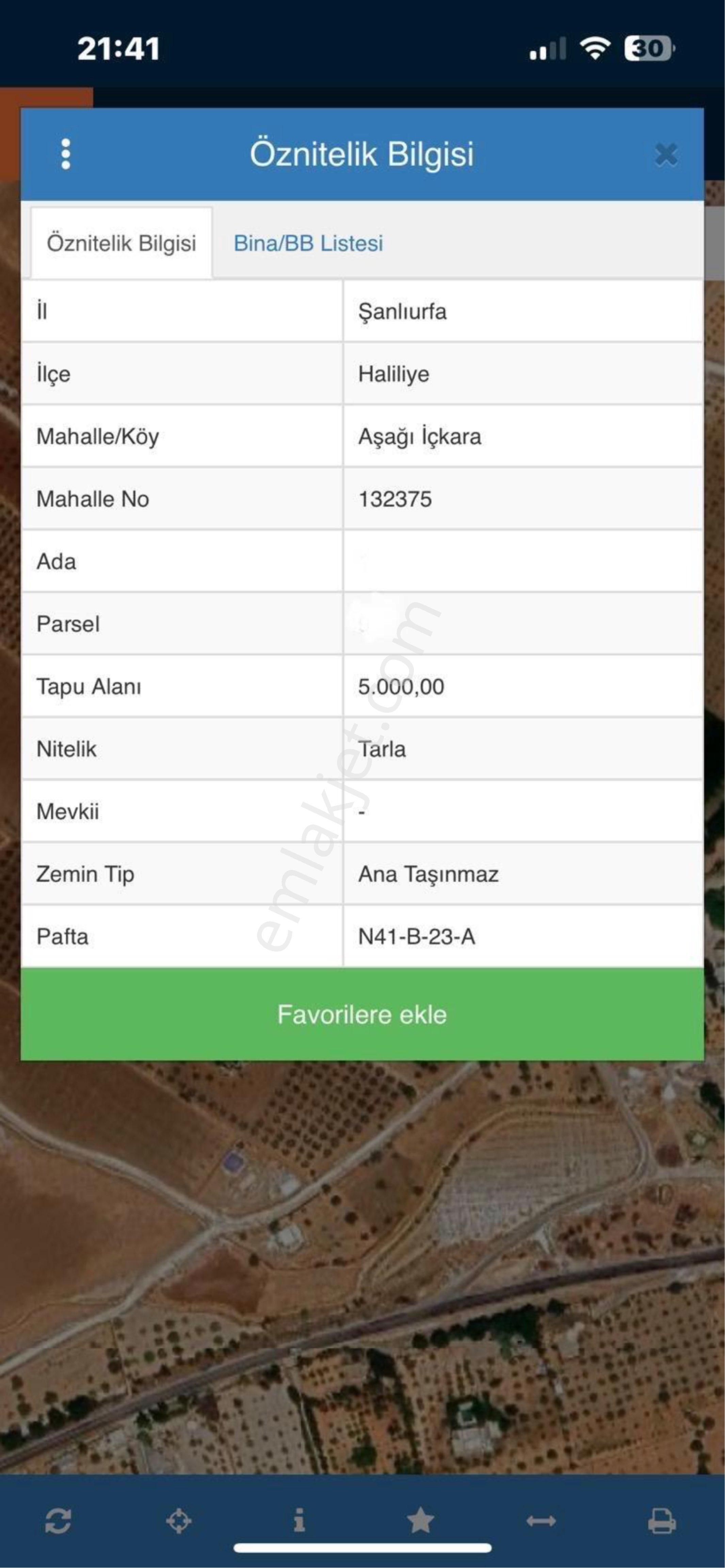 Uğurlu Emlaktan Aşağı İşkarada Satılık Meyve Bahçesi