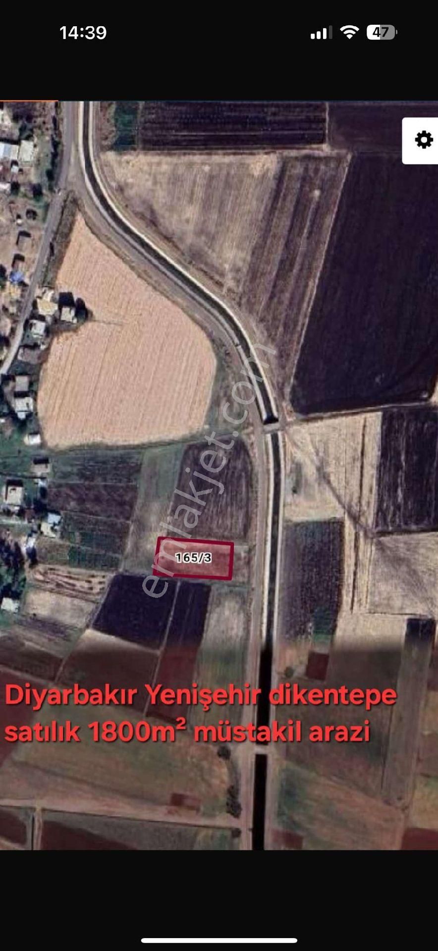 Dalkılıç Gayrimenkulden Diyarbakır Yenisehir Dikentepe Acil Satılık Müstakil Arazi