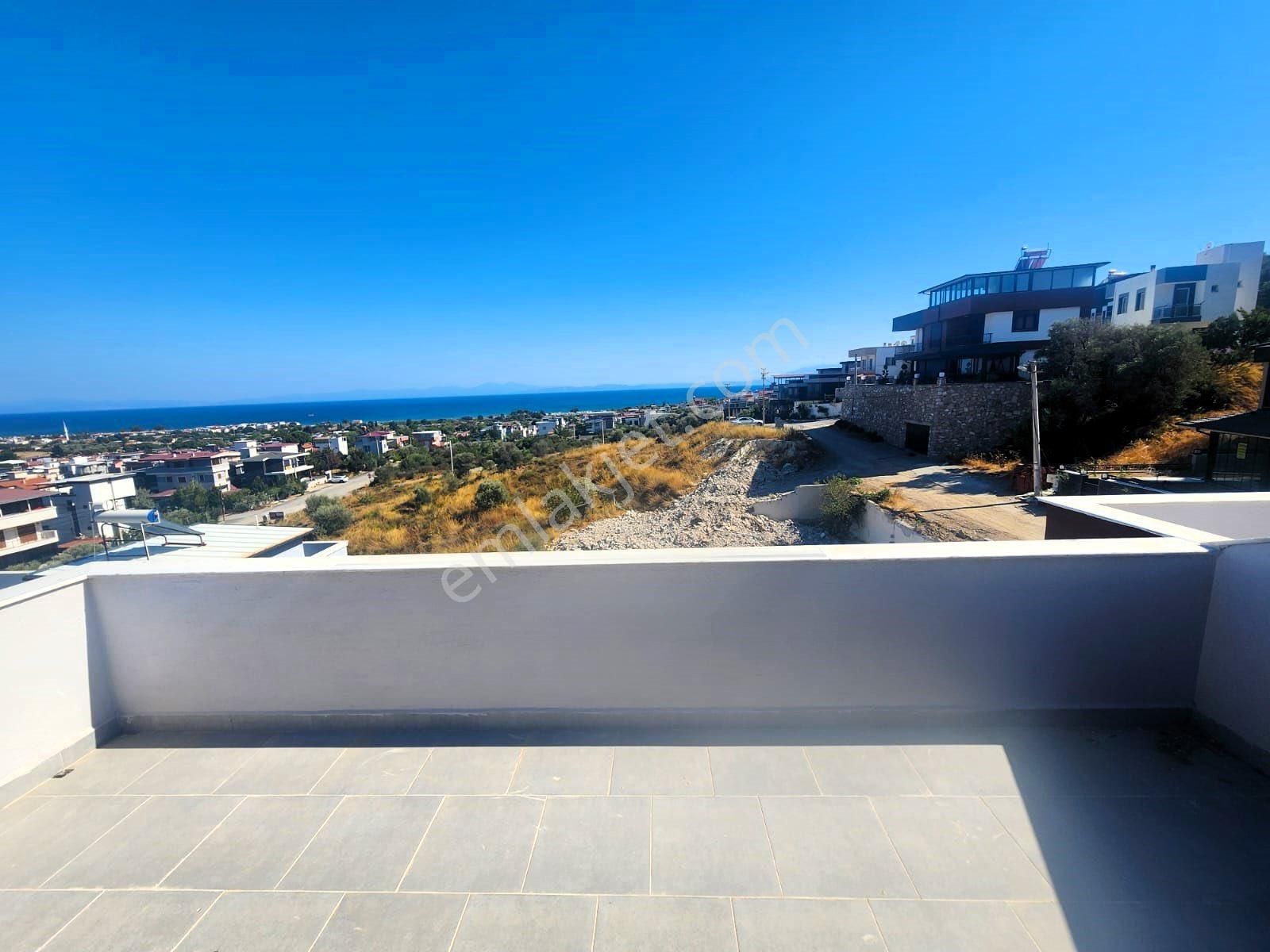 Seferihisar Doğanbeyde 3+1 Deniz Manzaralı Satılık Villa - Görsel 11