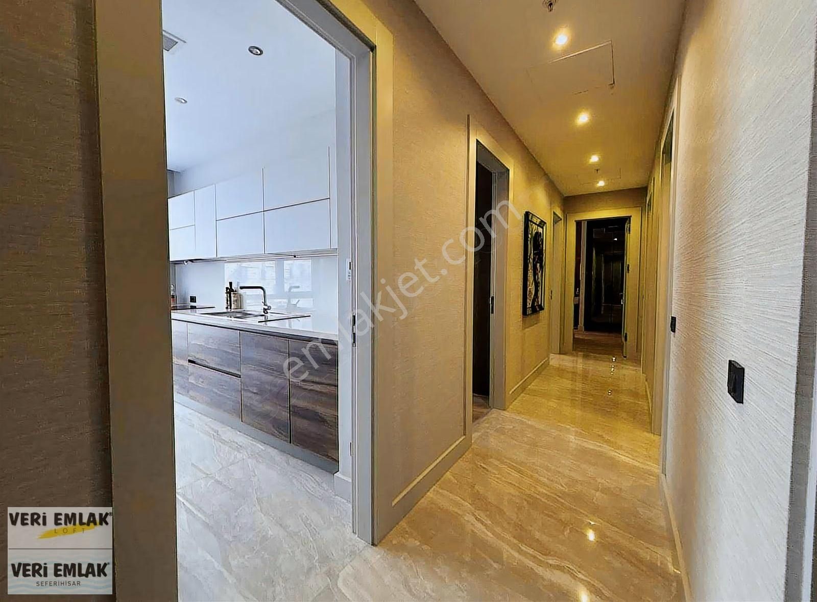 Alsancak Evora Projesi 3+1 19.kat Deniz Manzaralı Kiralık Daire - Görsel 5