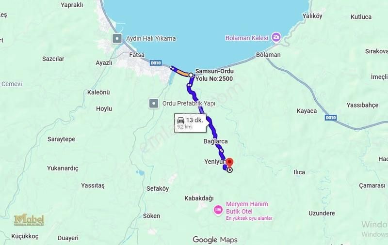 Fatsa İnönü Mah. Eğimsiz Deniz & Doğa Man. 4892 M2 Satılık Arazi - Görsel 4