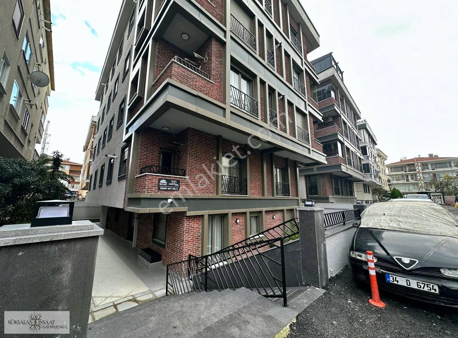 Köksalan'dan Marmaray'a Yakın Ön Cephe Balkonlu 2+1 Sıfır Daire