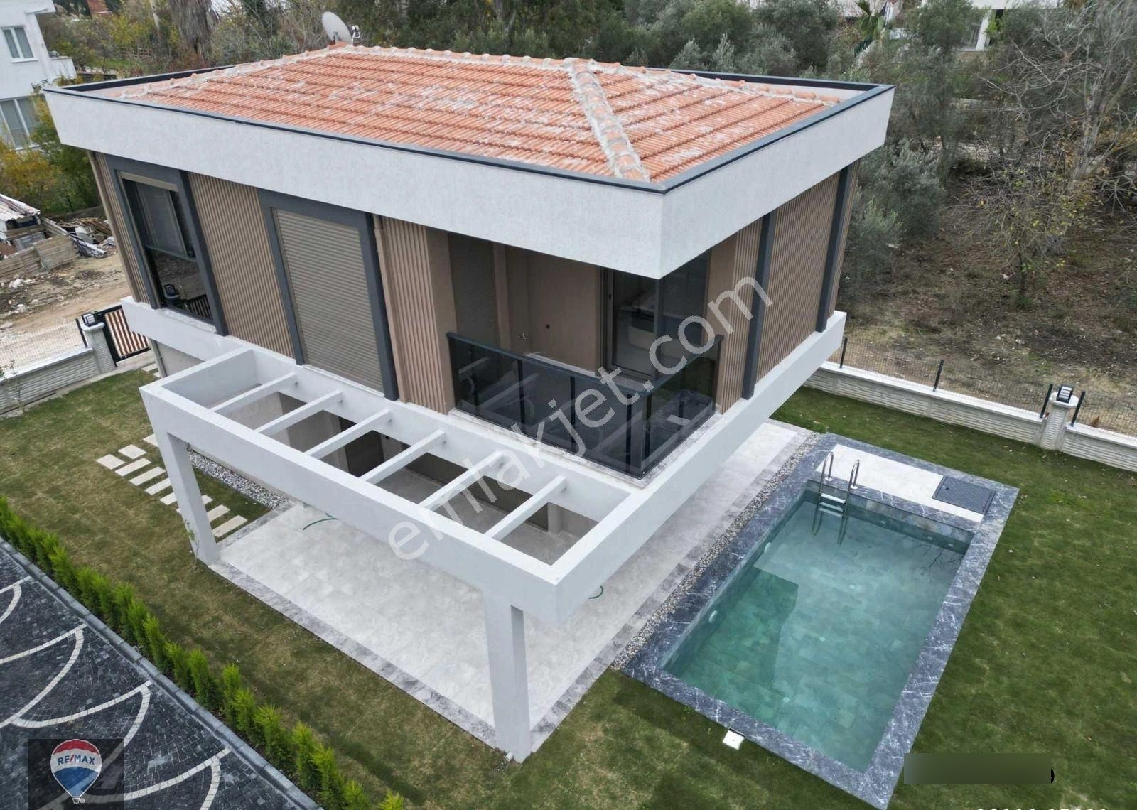 Satılık Kuşadası Güzelçamlı 3 Oda 1 Salon Müstakil Özel Havuzlu Sıfır Villa - Görsel 35